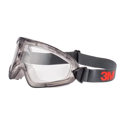 3M™ Occhiali a mascherina serie 2890, ventilazione indiretta, trattamento anti-appannamento/rivestimento antigraffio Scotchgard™ (K&N), lenti trasparenti, 2891-SGAF, 10/confezione