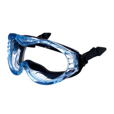 3M™ Fahrenheit™ Occhiali a mascherina, rivestimento in schiuma, ventilazione indiretta, antigraffio/anti-appannamento, lenti in policarbonato trasparente, 71360-00014, 10/confezione