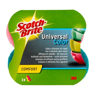 Scotch-Brite® A20 Spugna antigraffio colorata Universal. 2pz/pack