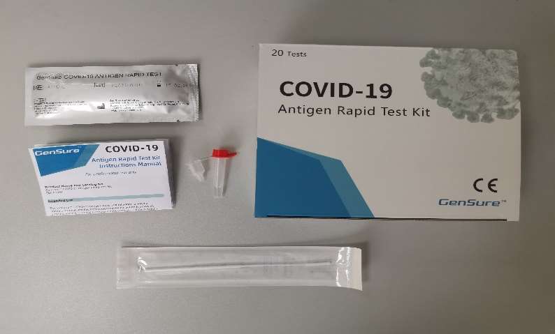 Kit Test rapido antigenico Covid-19