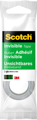 Nastro invisibile Scotch® Magic™ 8-1906R2, 19 mm x 6 m, 2 rotoli/confezione